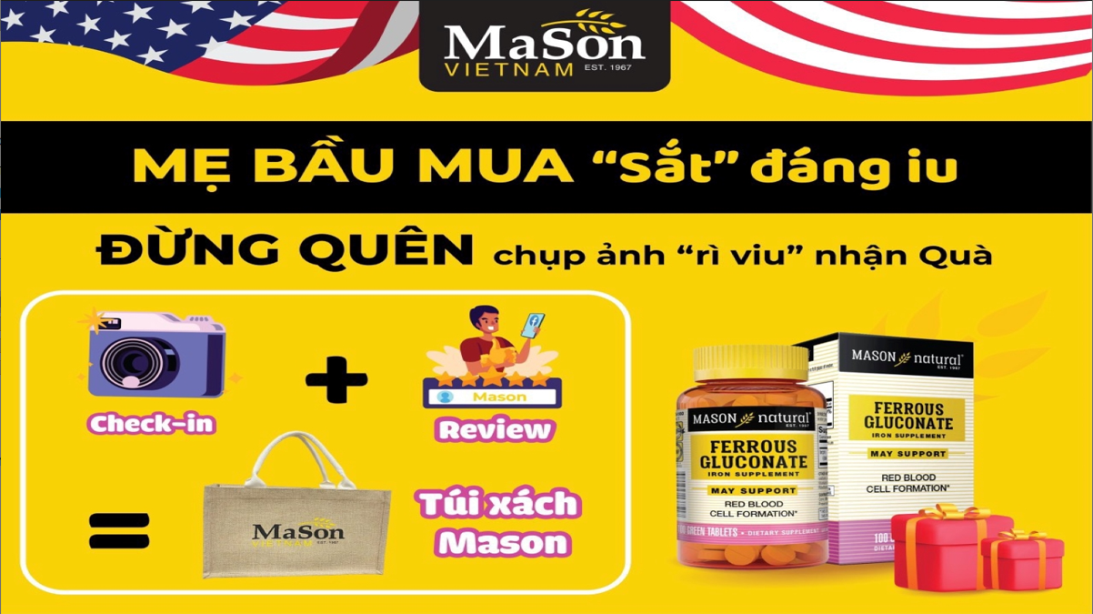 MUA 1 LỌ SẮT HỮU CƠ MASON TẶNG LUÔN 1 TÚI BỈM SỮA XỊN SÒ NÈ MẸ ƠI!!!❤️
